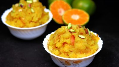 orange halwa