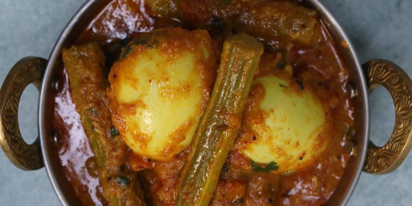 Drumstick Egg Masala Curry