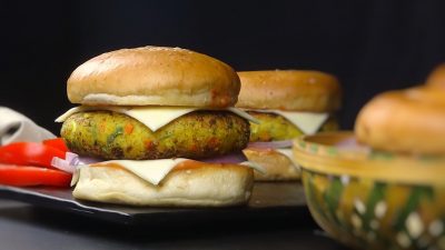 aloo tikki burger