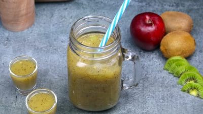 kiwi apple smoothie