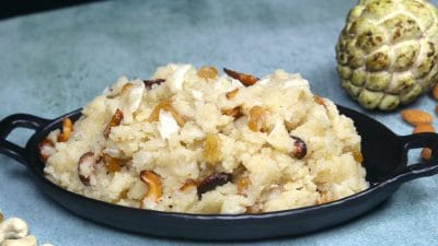 custard apple halwa