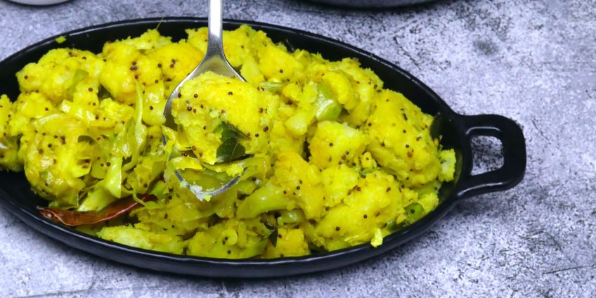 Cabbage Cauliflower Dhokla - Cabbage Recipe