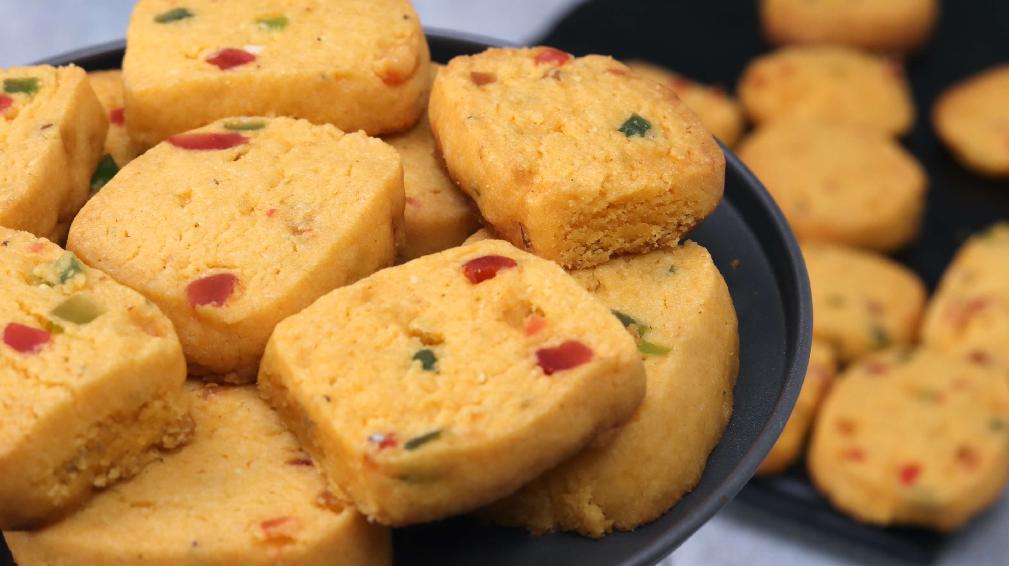 Eggless Karachi Bakery Biscuits - Tasted Recipes 