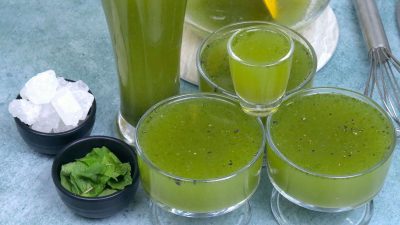 Mint Nimbu Pani