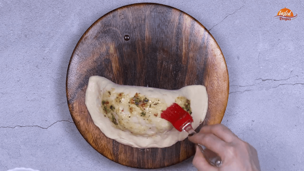 cheesy garlic bread step-9
