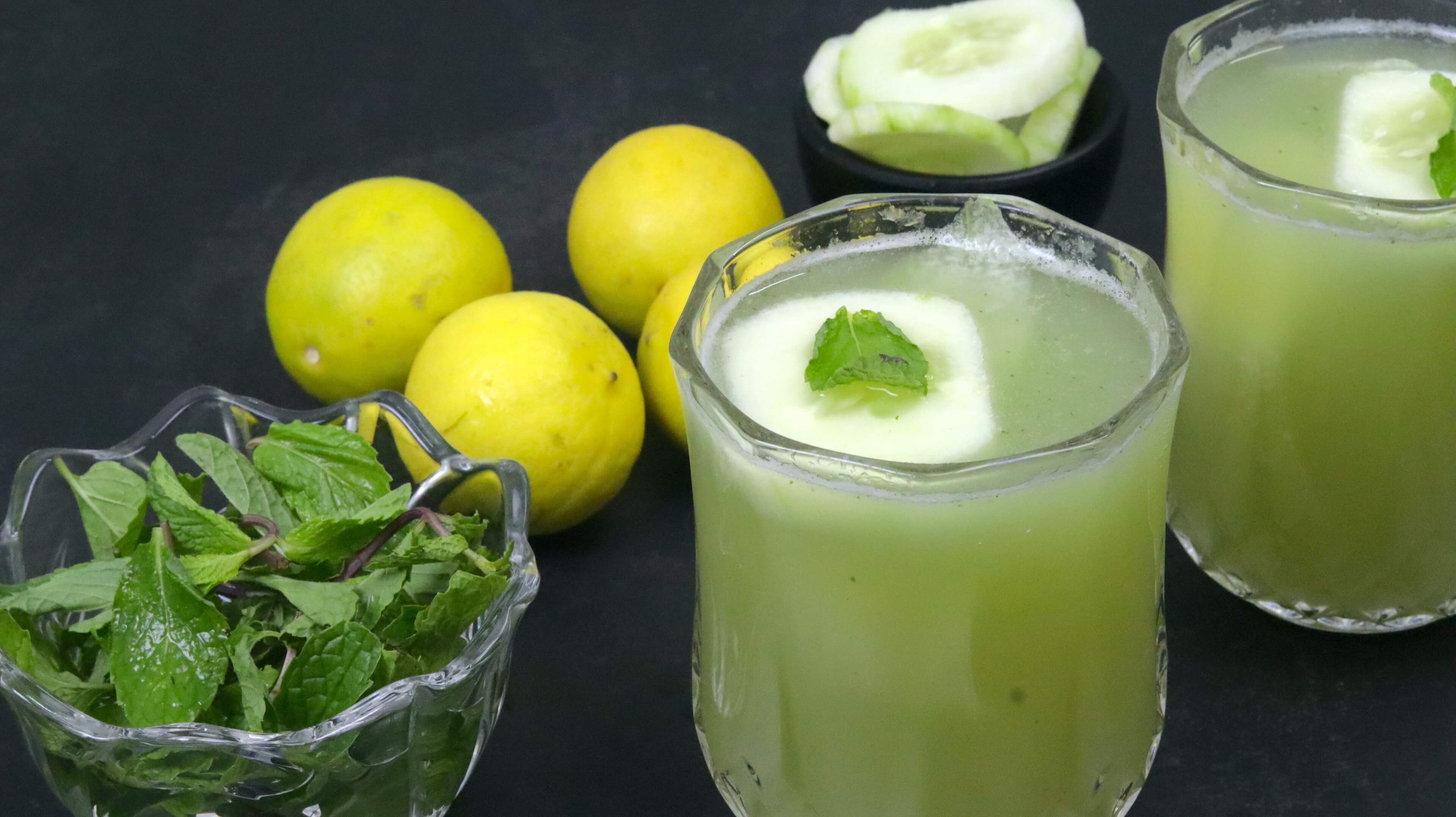 Cucumber Lemonade Healthy Summer Drink Tasted Recipes