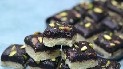 Double Layer Chocolate Mawa Barfi