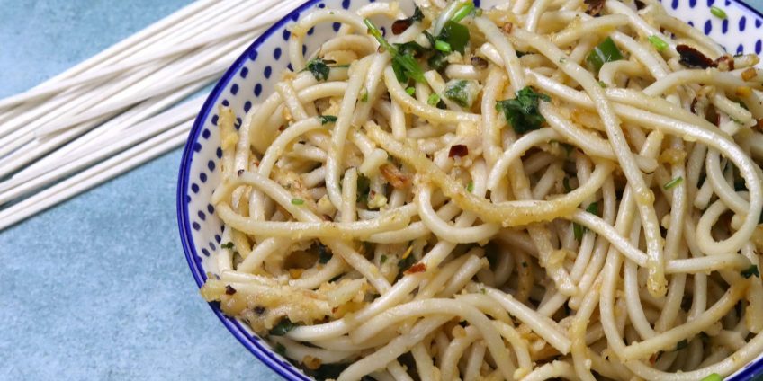 Easy Noodles Recipe with Cheese