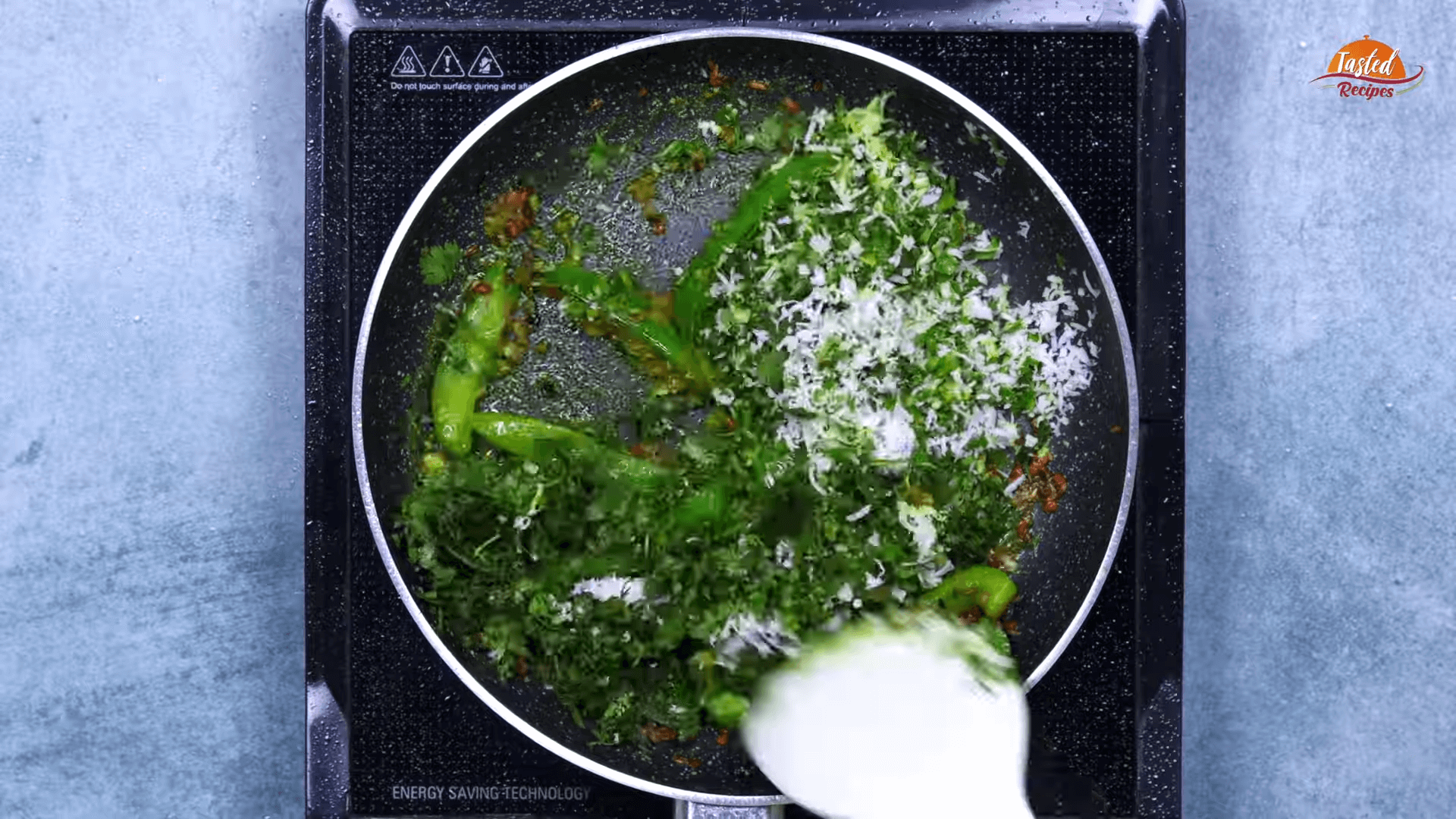 Green Garlic Bhindi step-5