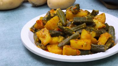 Aloo Bhindi Recipe