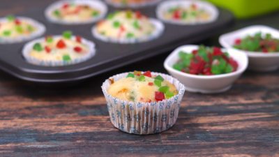 Tutti Frutti Cupcake