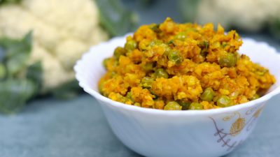 Gobi Matar Bhurji