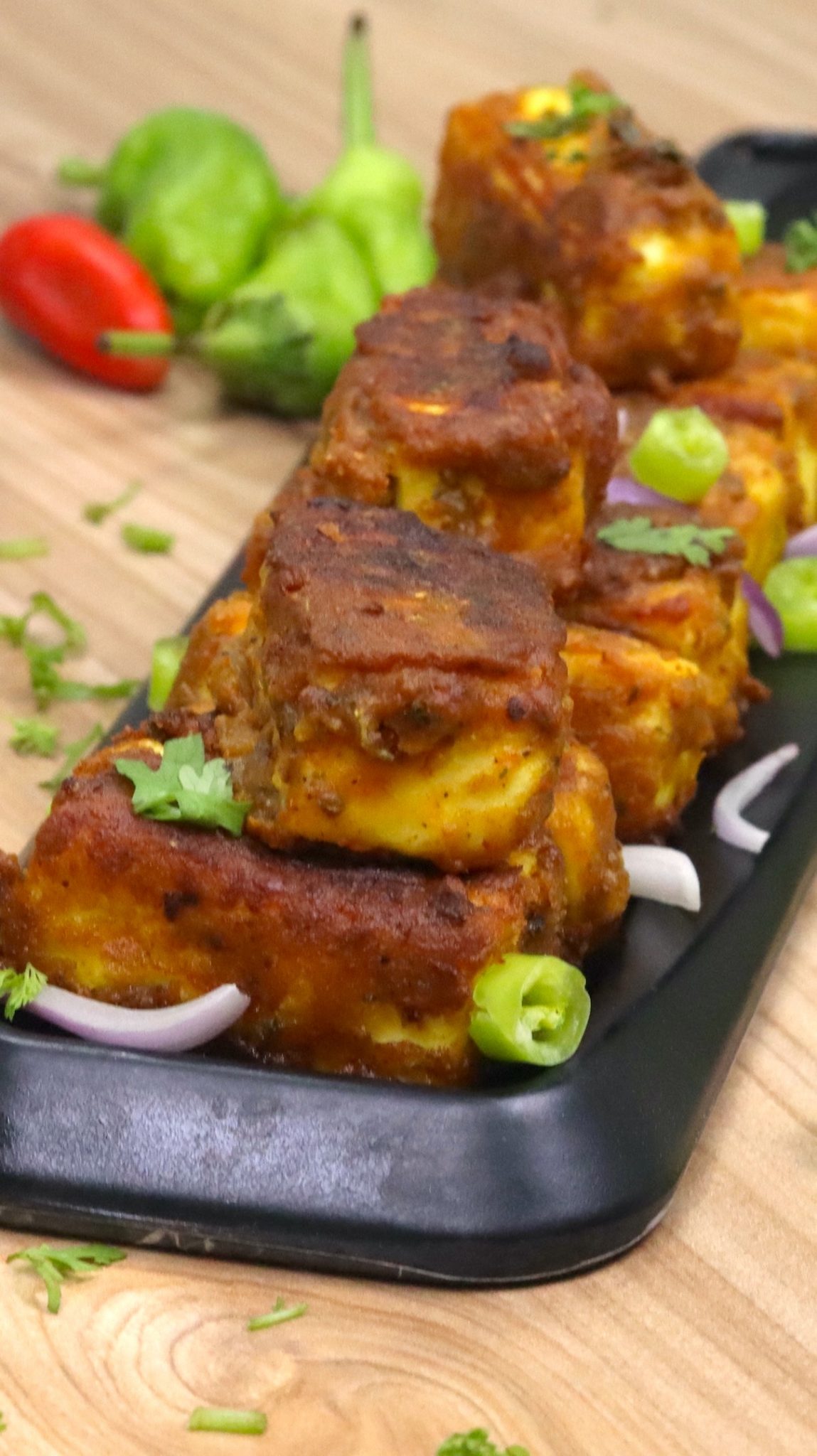 Ajwaini Paneer Tikka (Amritsari Style) - Tasted Recipes