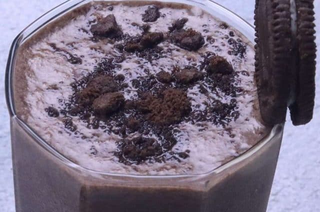 Oreo Melted Chocolate Milkshake