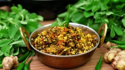 Methi Paneer Bhurji