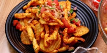 Lays Kurkure Chaat - Tasted Recipes