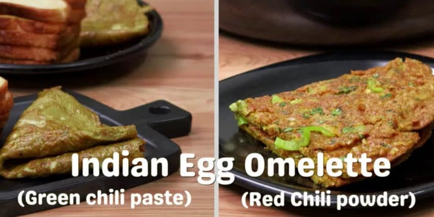 indian egg omelette