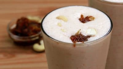 Kaju Gulkand Lassi