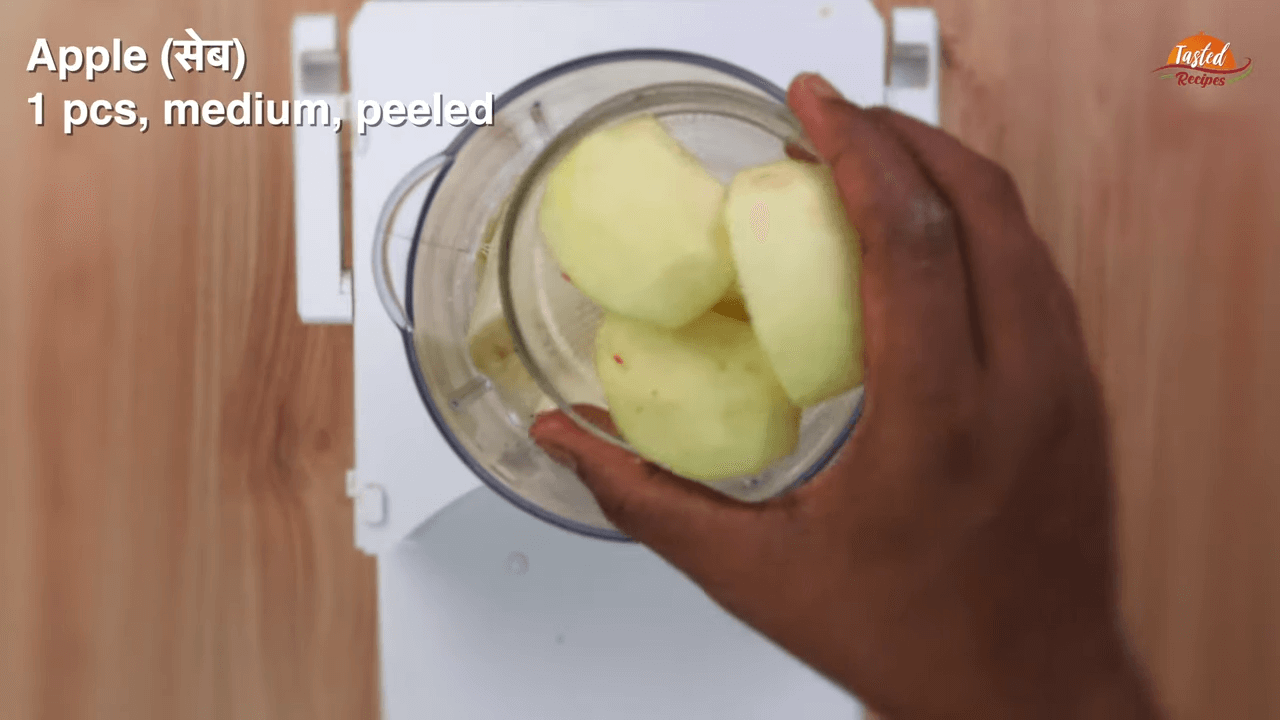 Mix fruit lassi step 3